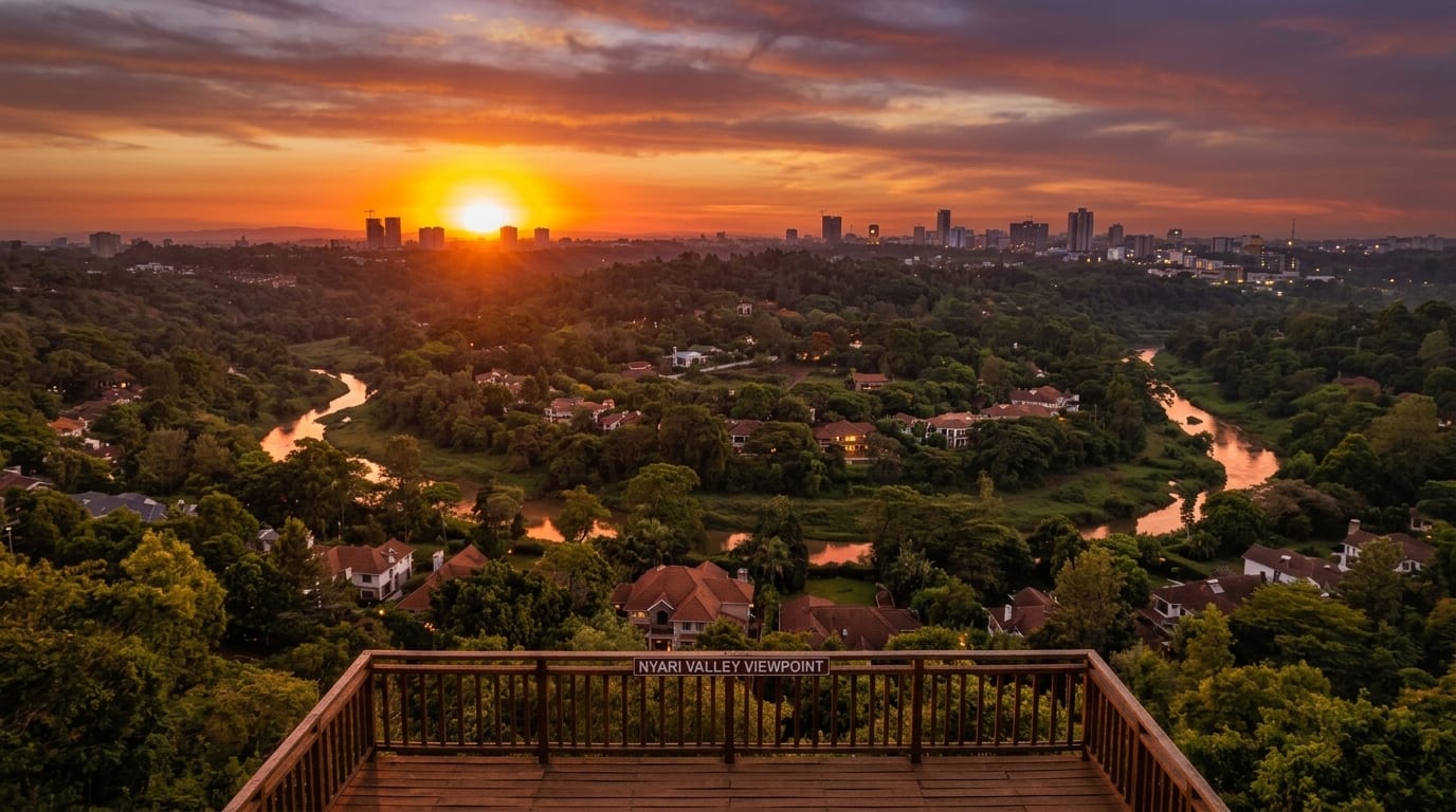 Sunset Over Nyari Valley